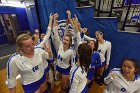 Volleyball vs Emerson  Wheaton College Women's Volleyball vs Emerson College. - Photo by Keith Nordstrom : Wheaton, Volleyball, VB2019